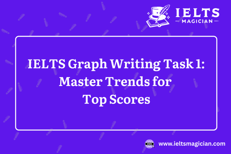 IELTS graph guide to master trends for top score