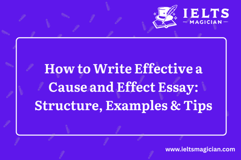Cause and Effect Essay guide